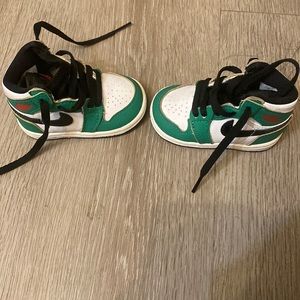 Baby hard bottom Jordans